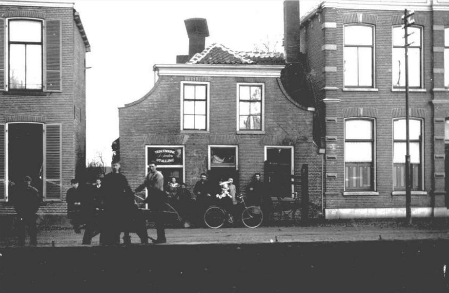 Hoogeveen - Venema - Hoofdstraat (foto 1915-1925)