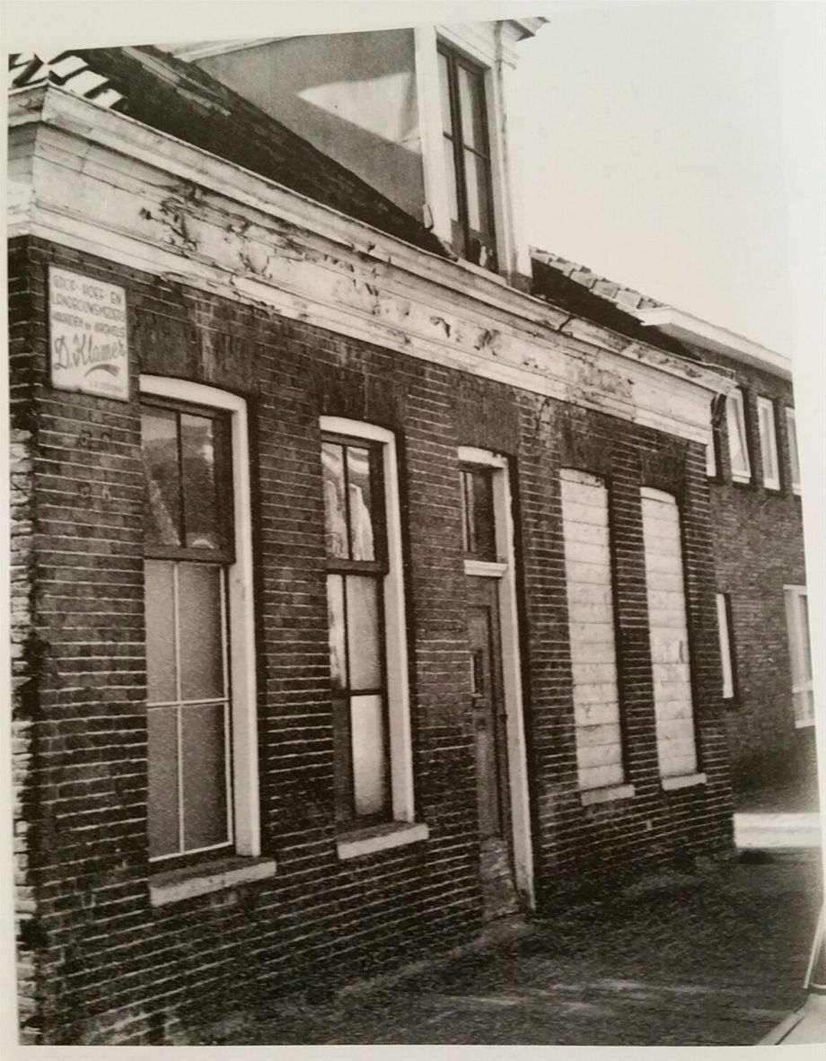 Assen - Klamer  - Venestraat (1971 afgebroken)