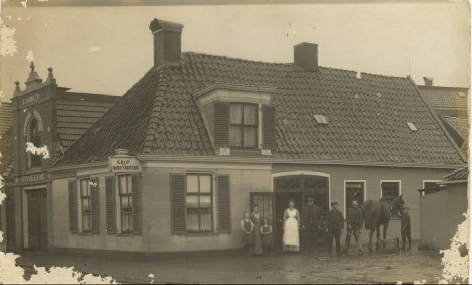 Assen - H. Palthe - Oude Groningerstraat 23 - foto ca.1910